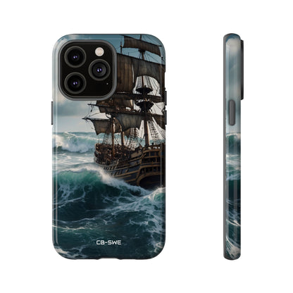 Ship Faces Waves - iPhone Case
