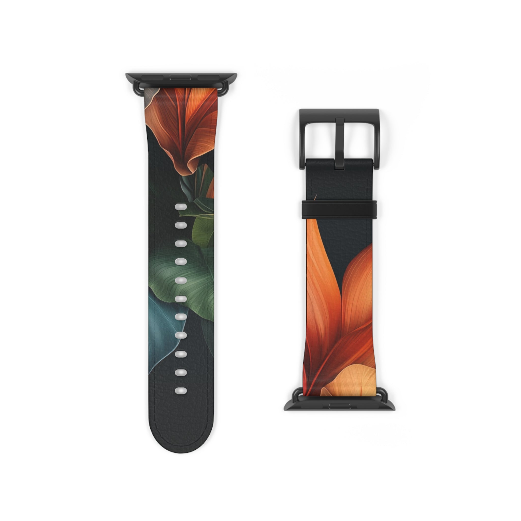 Tropical Ember Leaves - Kellonranneke