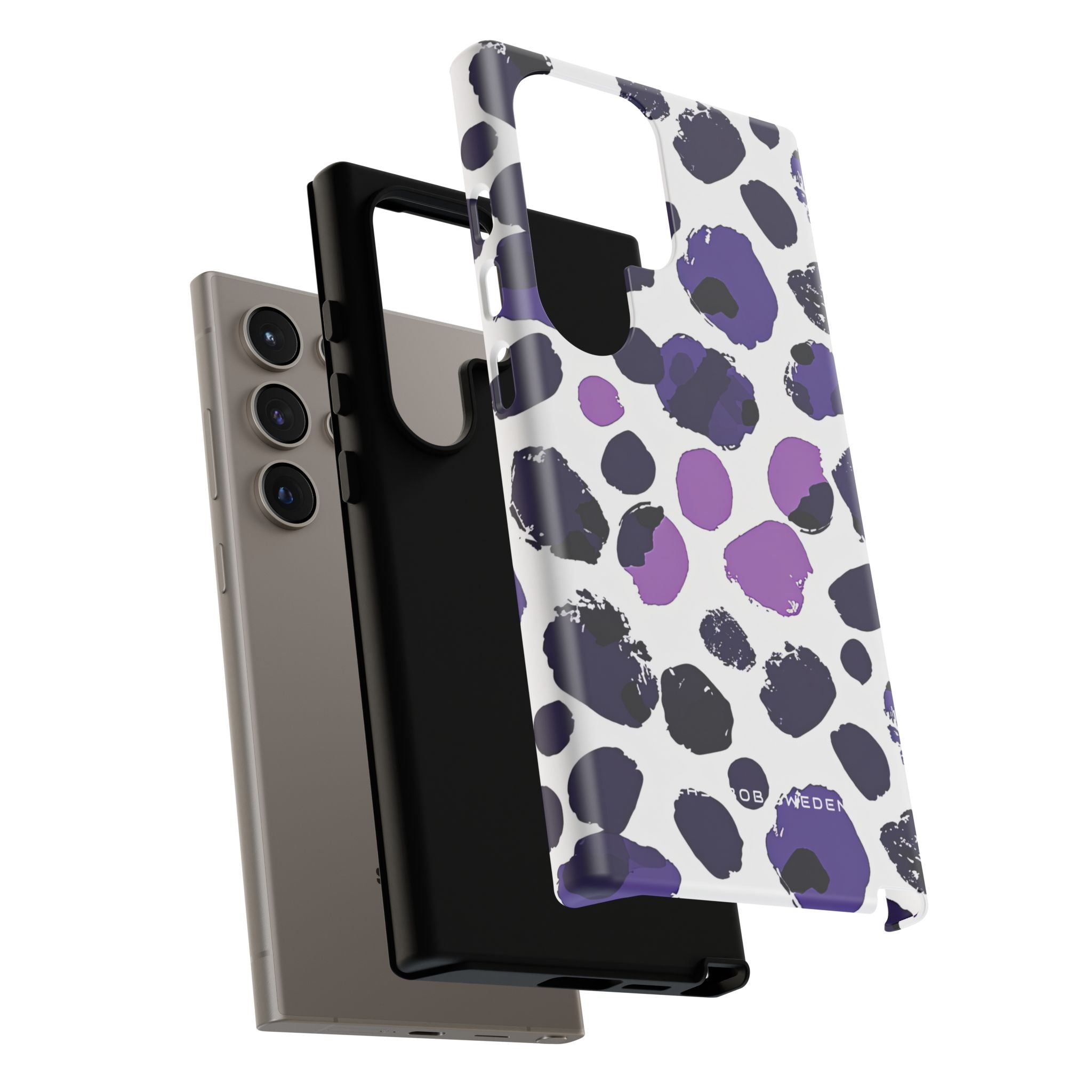 Purple Inkblots Samsung S24 - Tough Phone Case