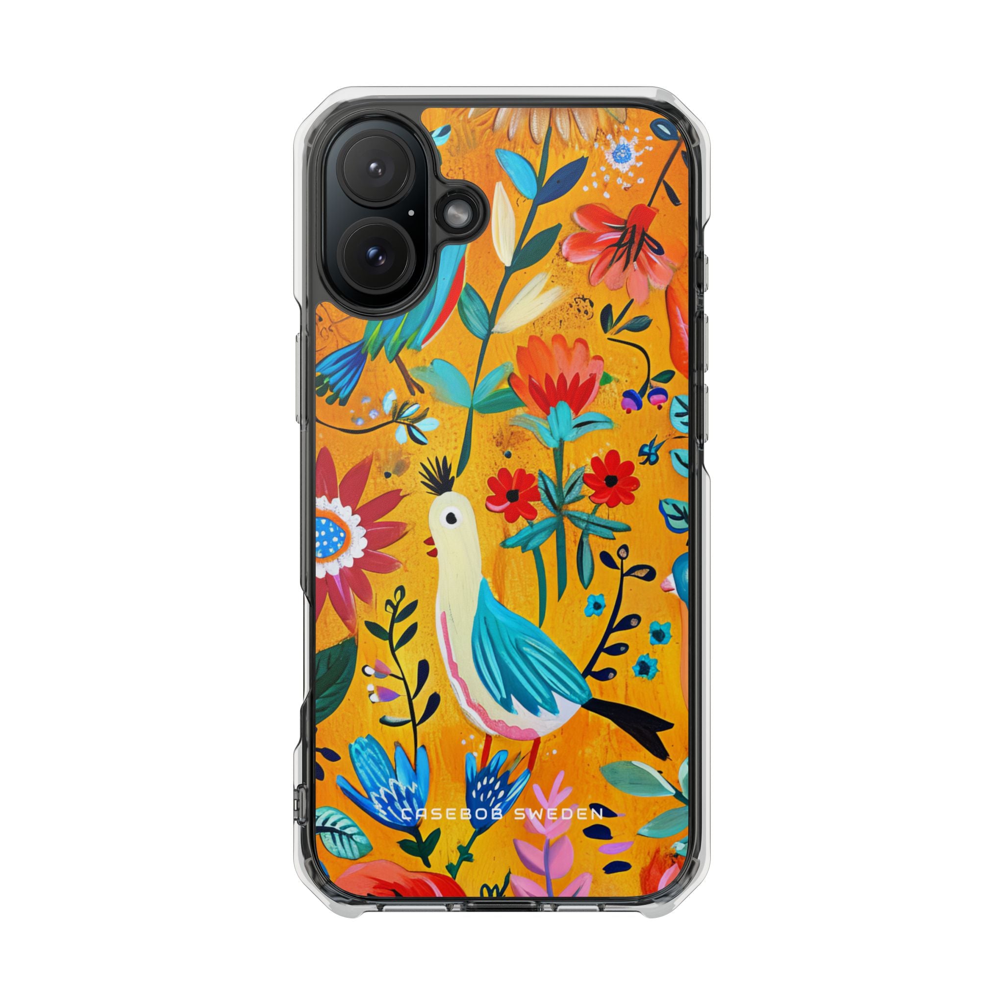 Whimsical Vintage Nature Harmony iPhone 16 - Clear Impact Phone Case