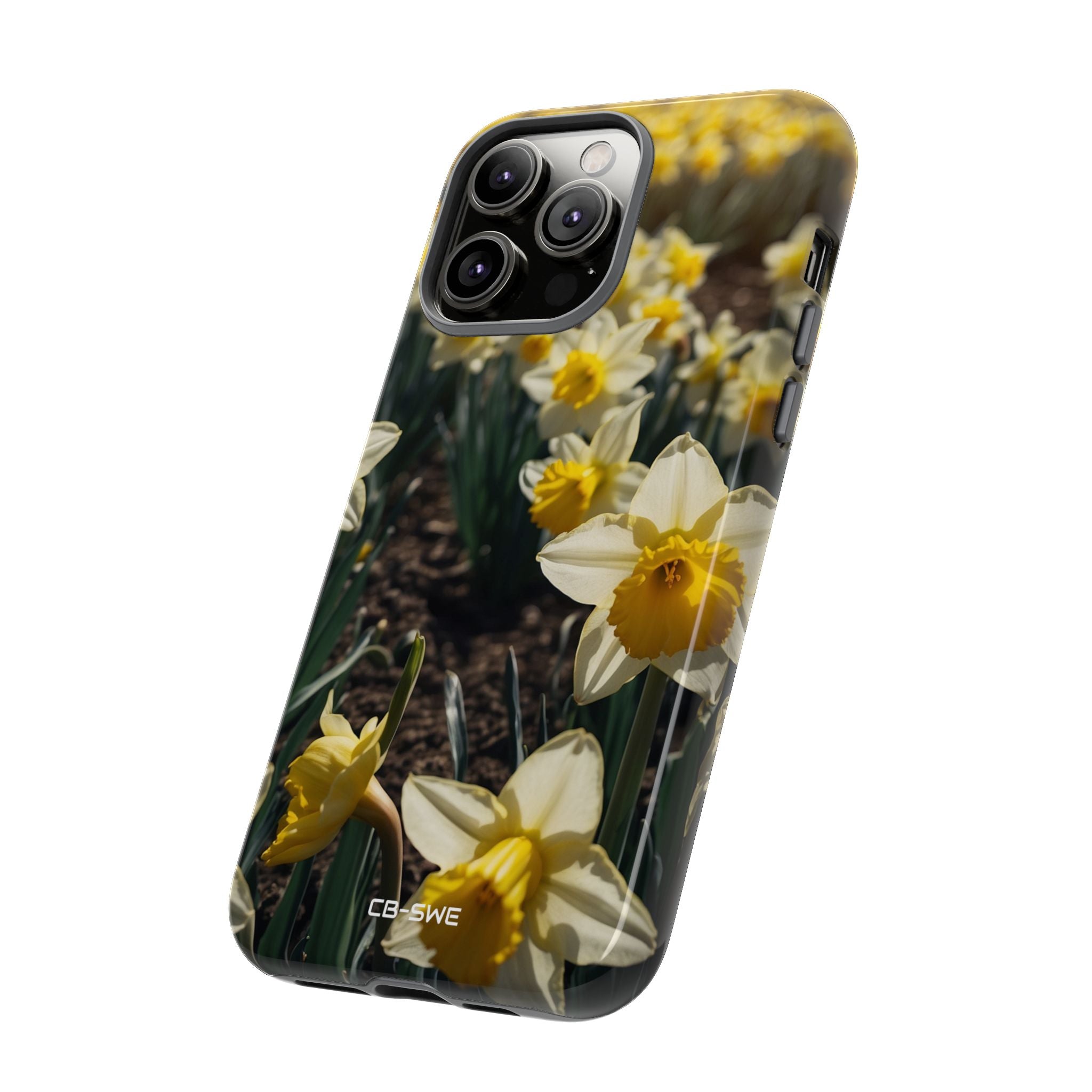Golden Daffodils Bloom - iPhone Case