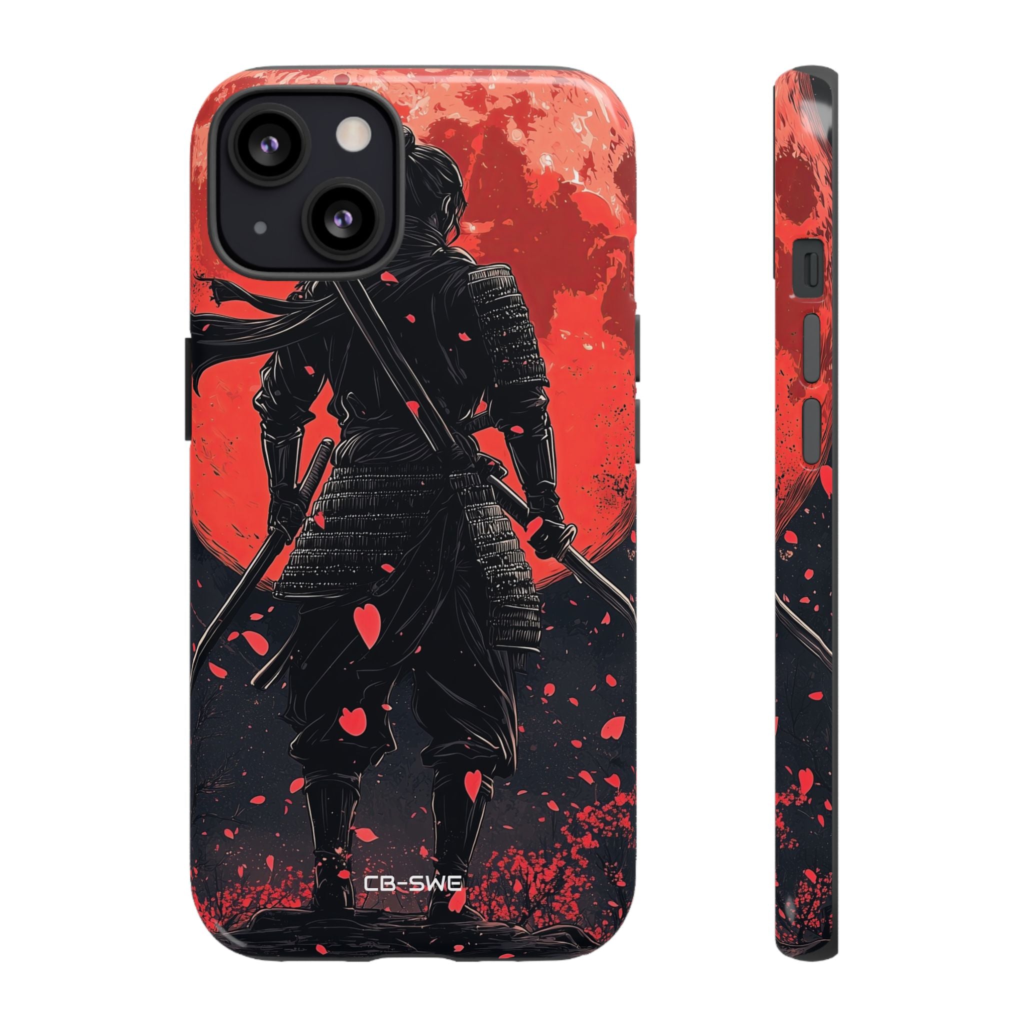Ninja Faces Moon - iPhone Case