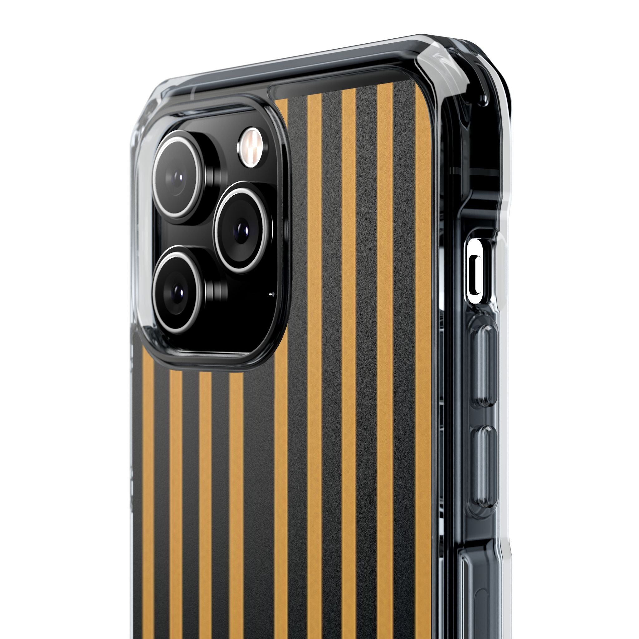 Golden Stripes iPhone 14 Pro Max Case - Impact