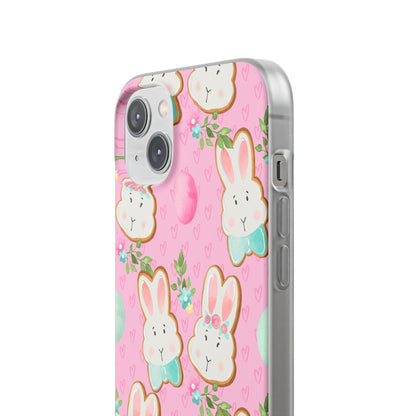 Bunny Blossom iPhone 14 Plus Case - Soft