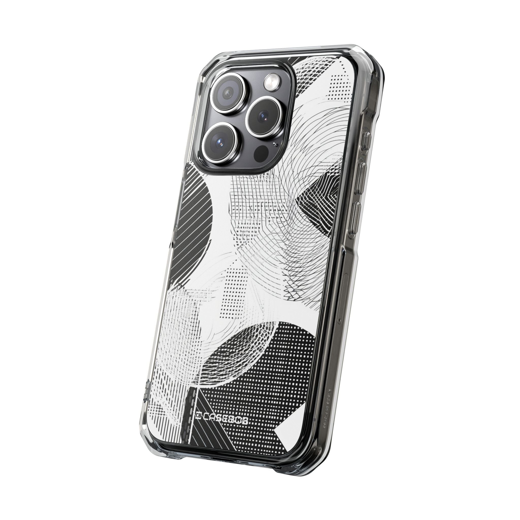 Monochrome Dynamics - Phone Case for iPhone