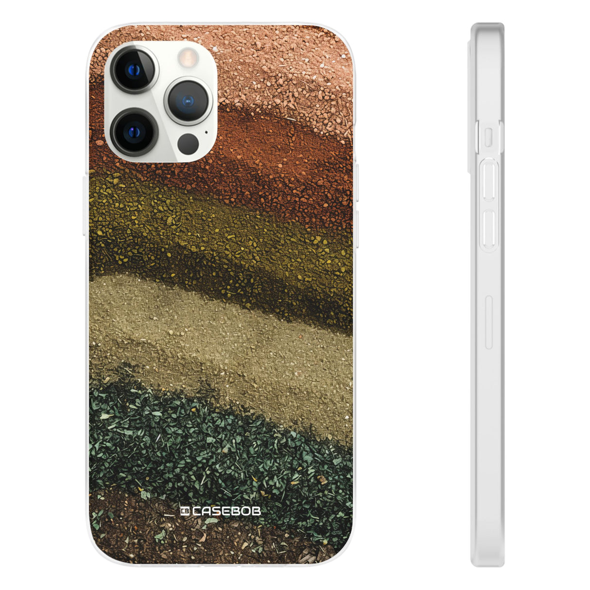 Earth Tone Pattern | Phone Case for iPhone (Flexible Case)