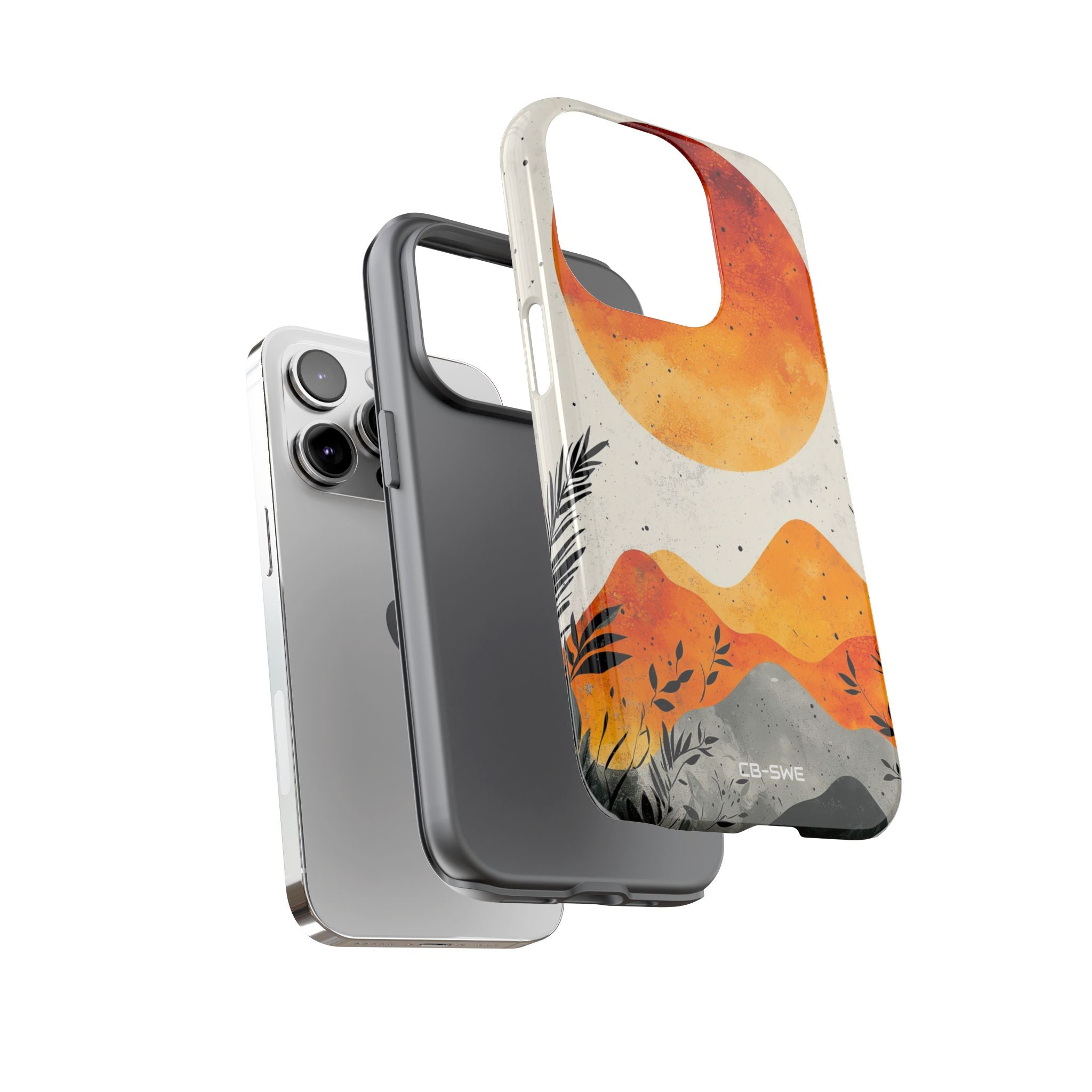 Sun Illuminates Mountains - iPhone Case