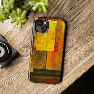 Yellow Painting - Protective Phone Case