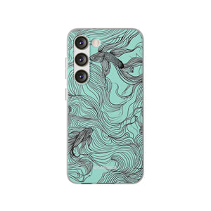 Aqua Serenity | Flexible Phone Case for Samsung Galaxy