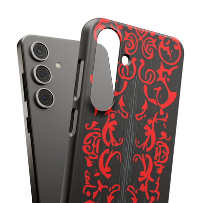 Gothic Crimson Symmetry Samsung S24 - Slim Phone Case