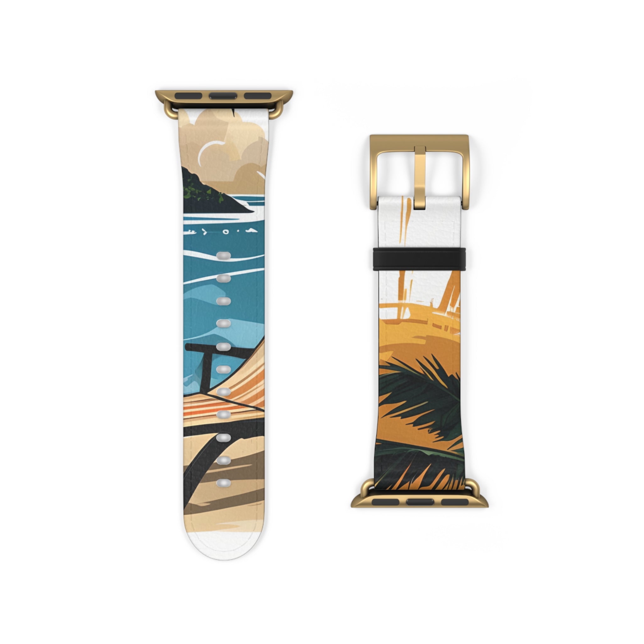 Palm Sunscape - Kellonranneke