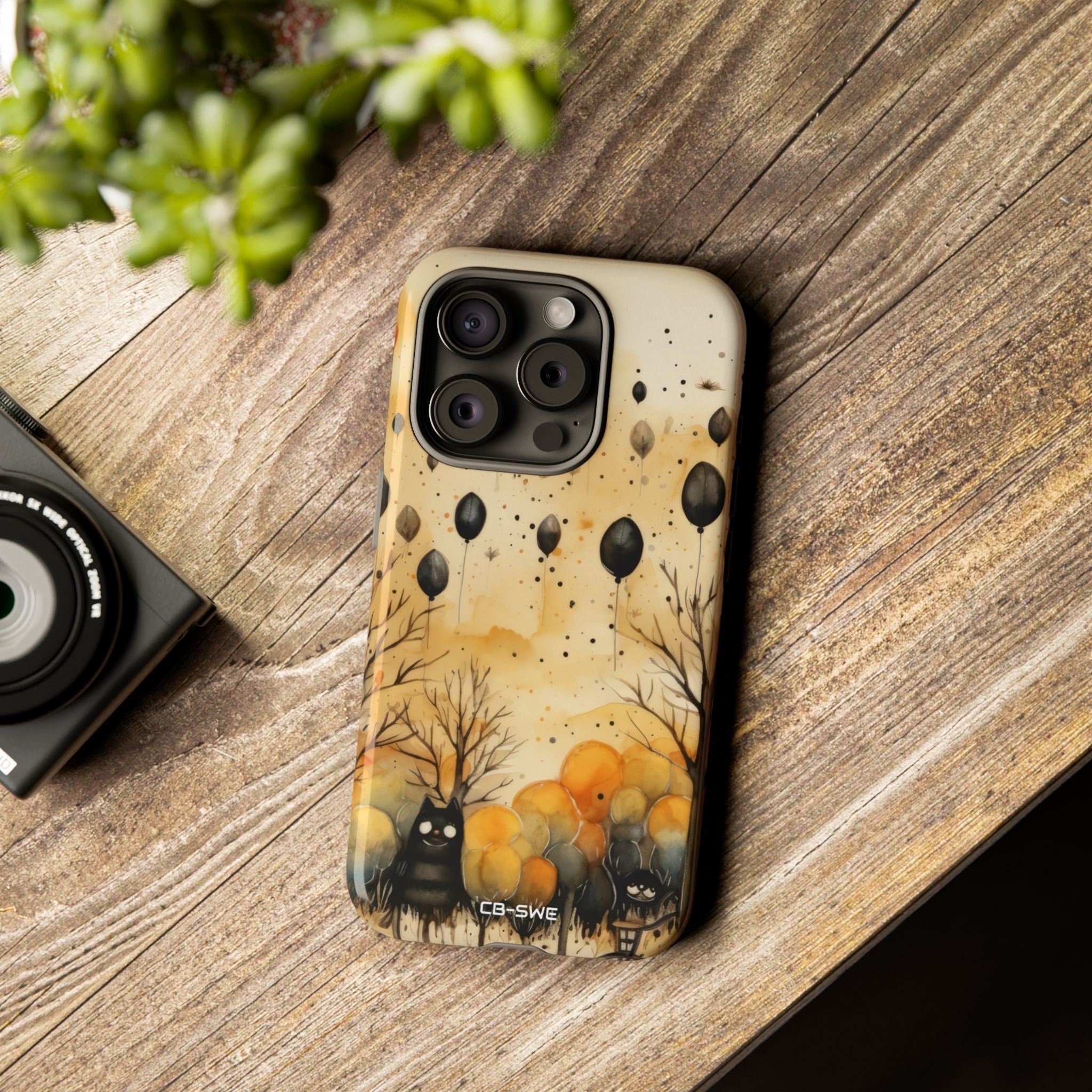 Balloons Drift Skyward - iPhone Case