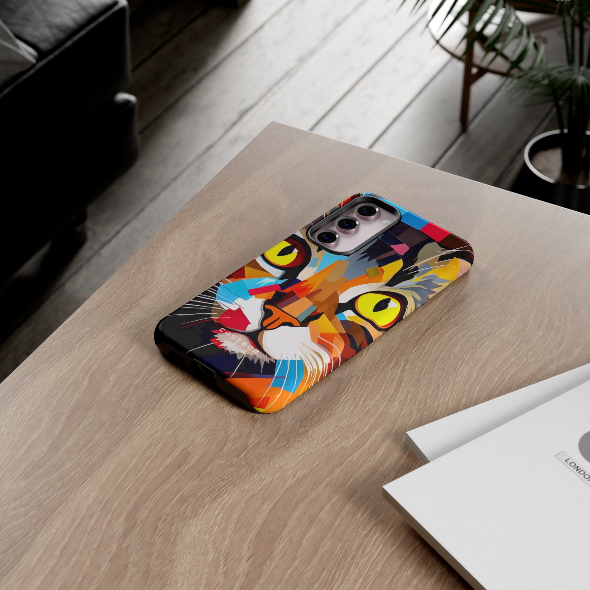 Abstract Kitty Palette - Protective Phone Case