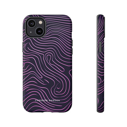 Contour Waveflow iPhone 14 - Tough Phone Case