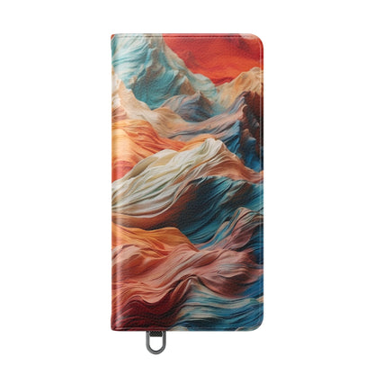 Fabric Peaks Sunset - Samsung S25 Ultra Case - Lompakko