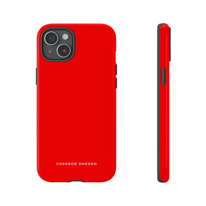 Red iPhone 15 - Tough Phone Case