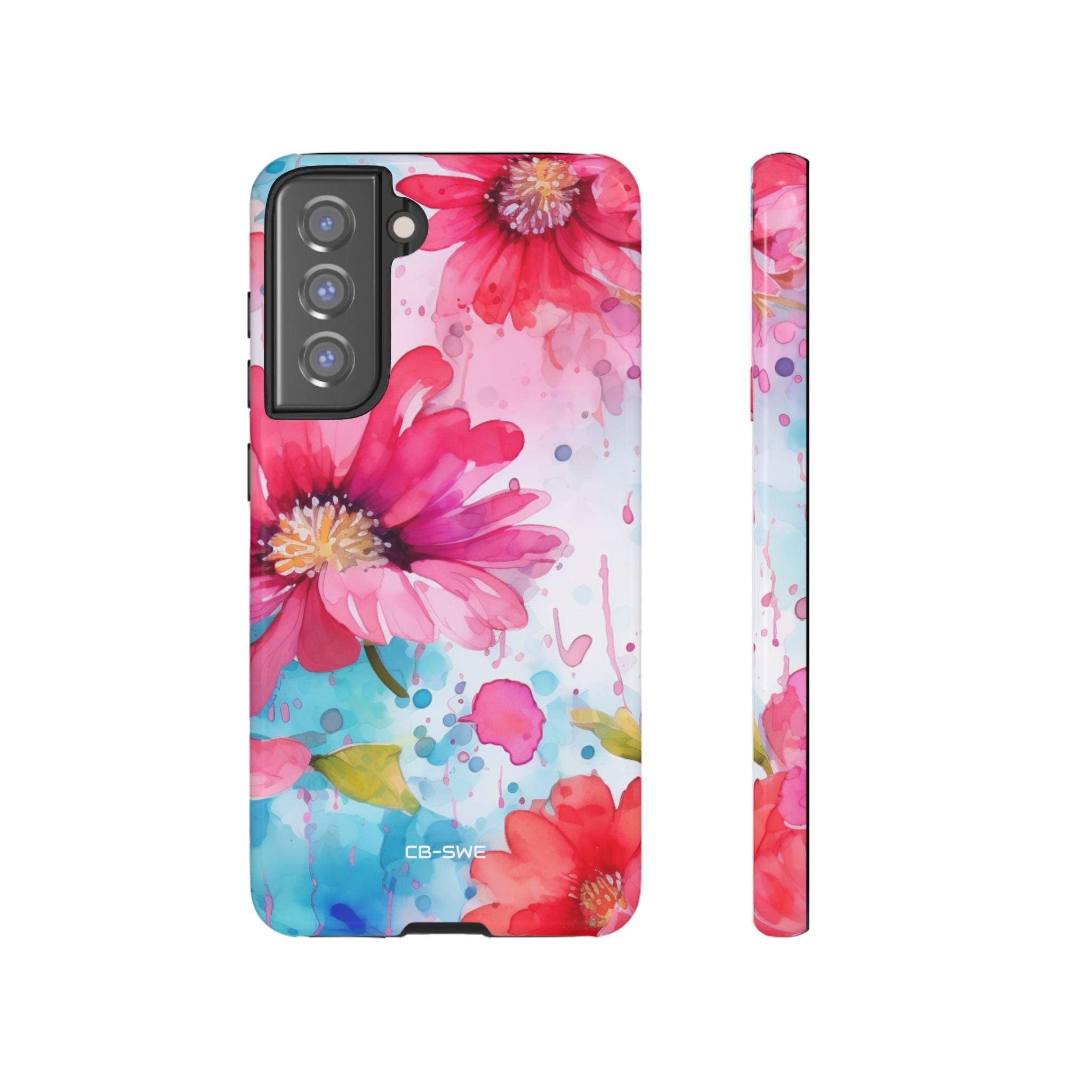 Vibrant Floral Dance - Samsung Case