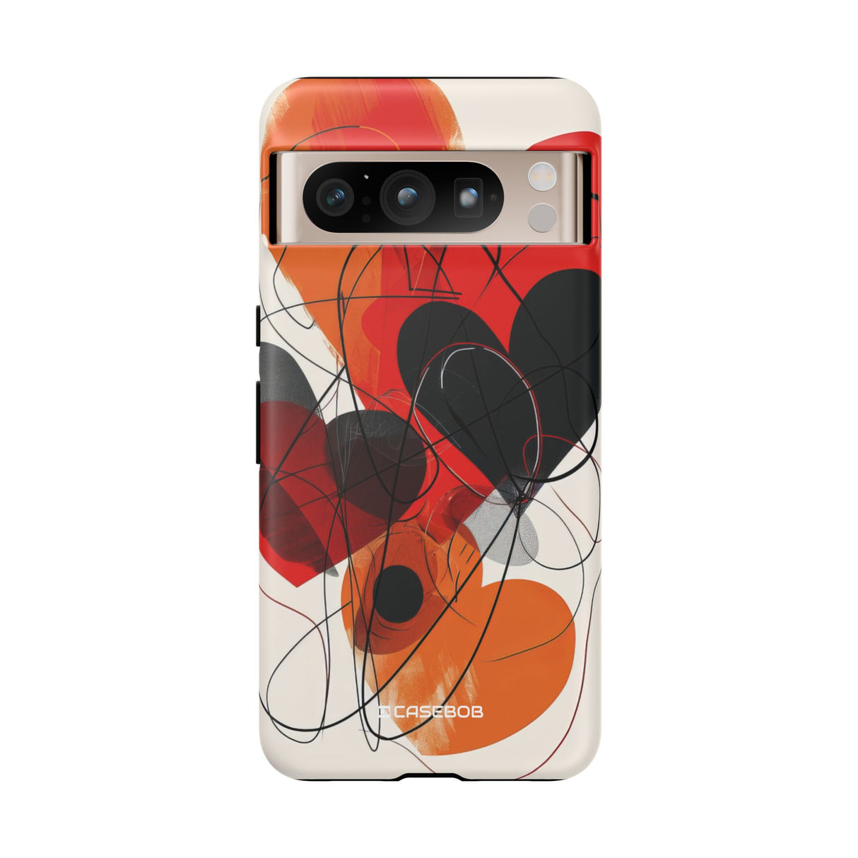 Fiery Hearts | Protective Phone Case for Google Pixel