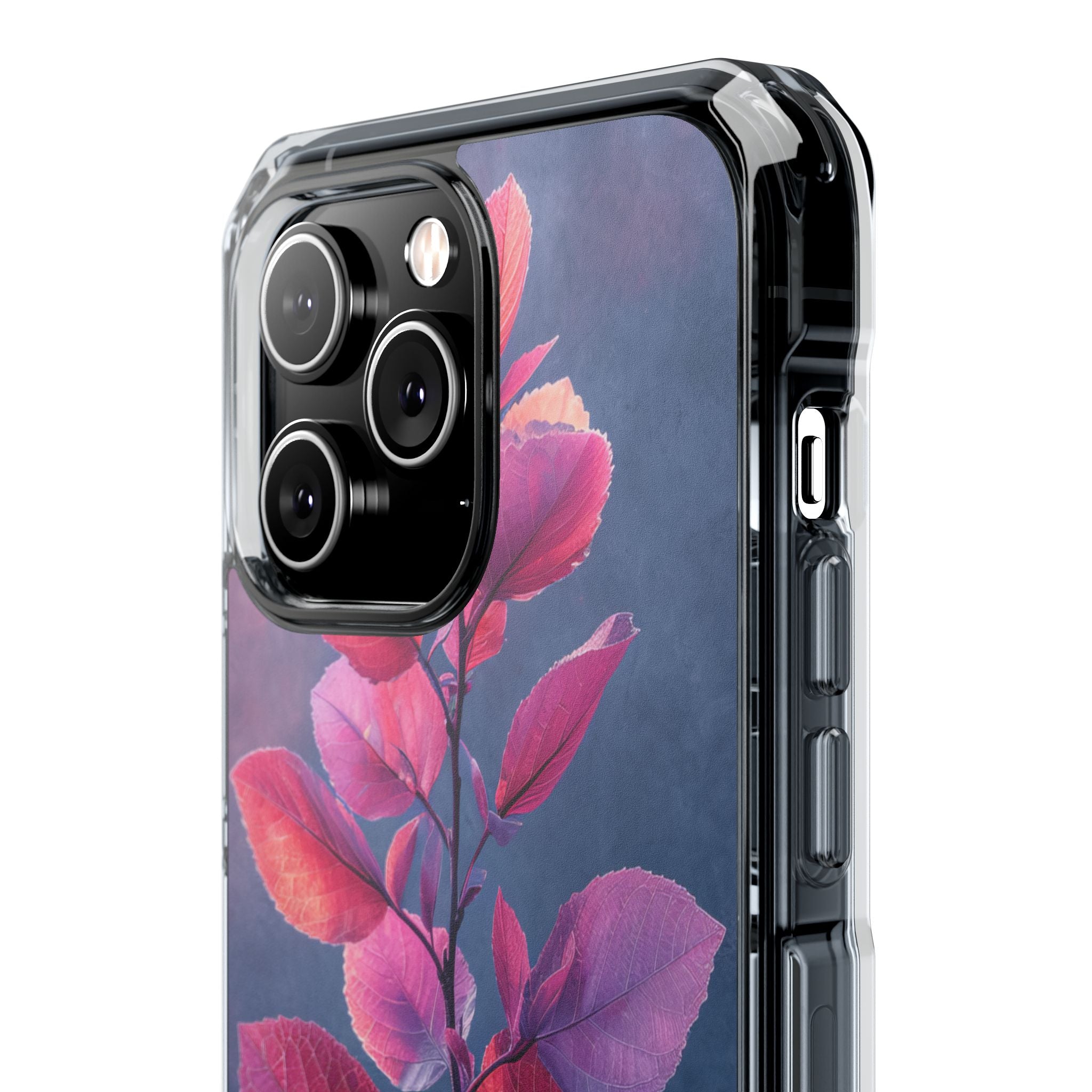 Pink Blue Nature - Clear Impact iPhone 14 Phone Case