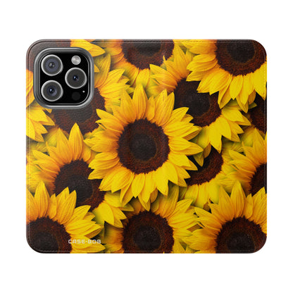 Sunflower Radiance - iPhone 16 Pro Case - Wallet