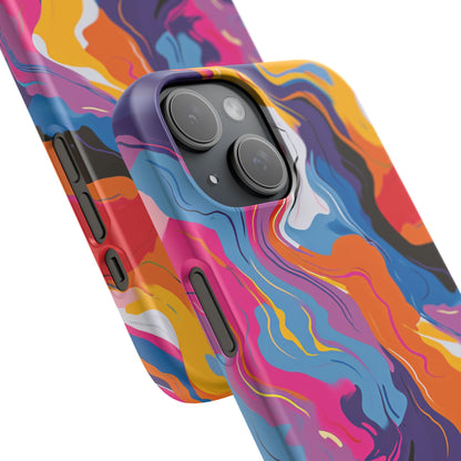 Vortex Colorwave iPhone 15 - Slim Phone Case