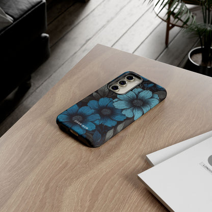 Blue Petal Radiance Samsung S23 Case - Tough
