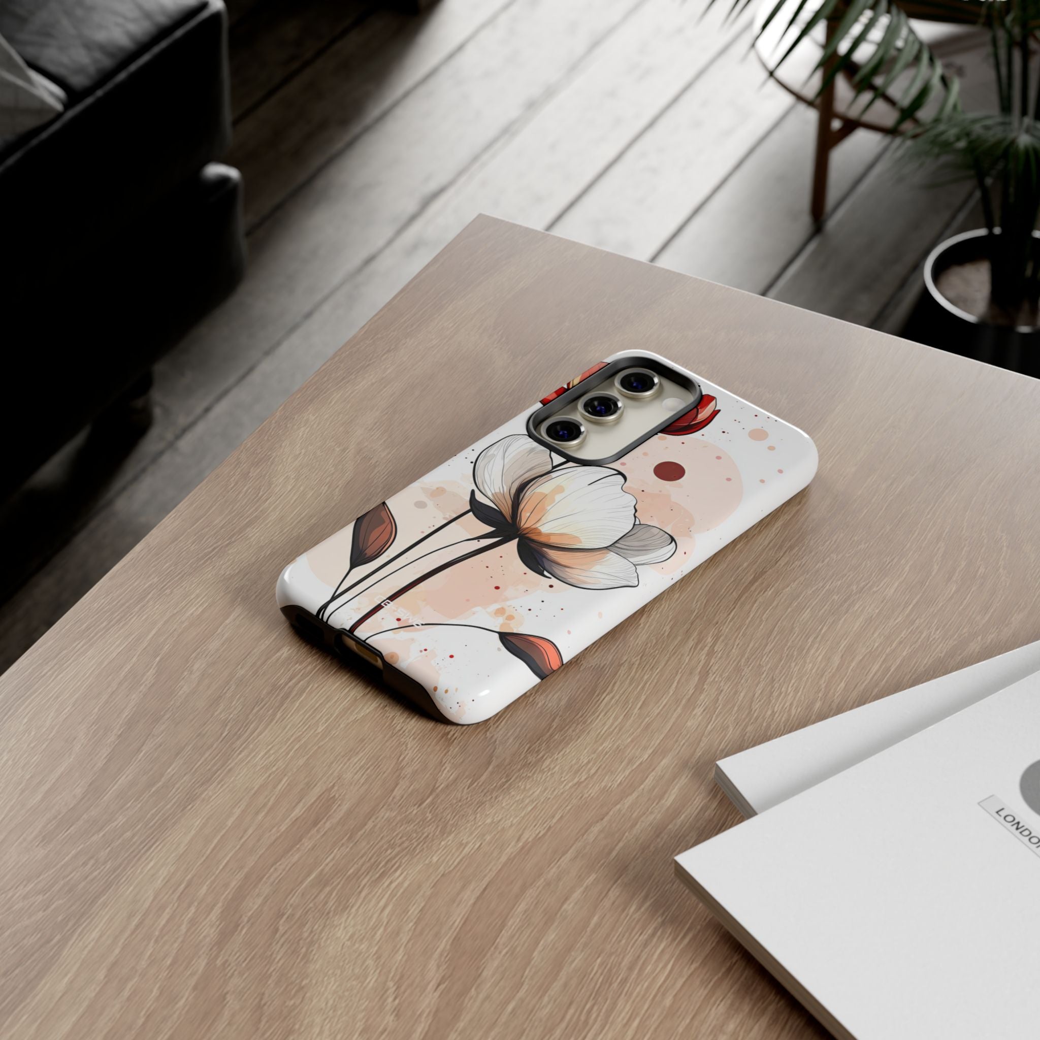 Vibrant Floral Elegance - Samsung Case