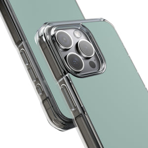 Opal-Edelstein | Handyhülle für iPhone (Clear Impact Case – magnetisch) 