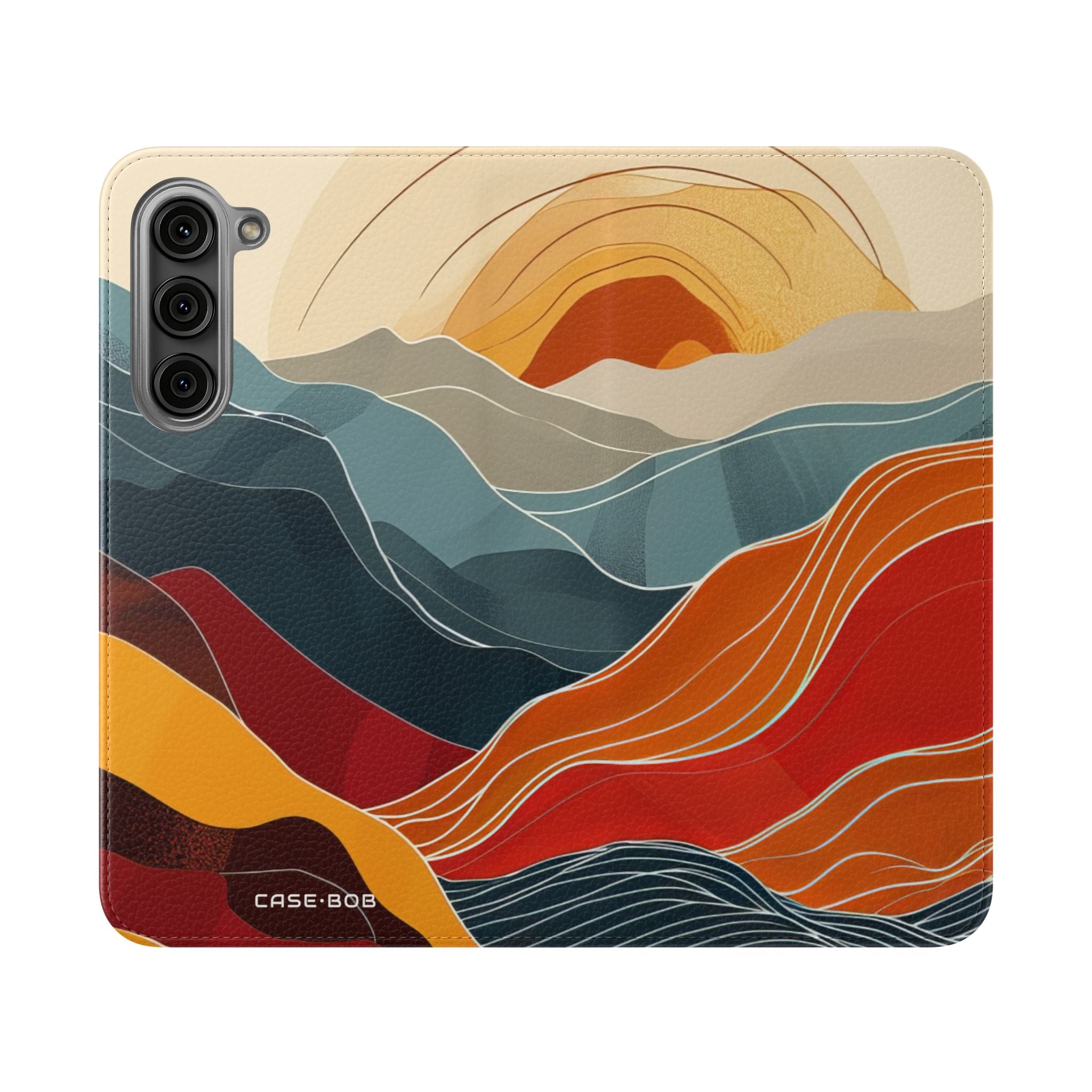 Crimson Hills - Samsung S23+ Case - Lompakko