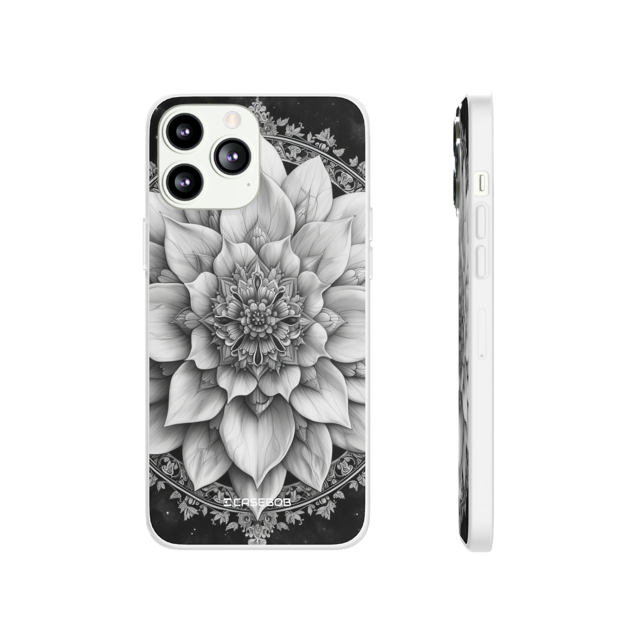 Celestial Mandala Harmony | Flexible Phone Case for iPhone