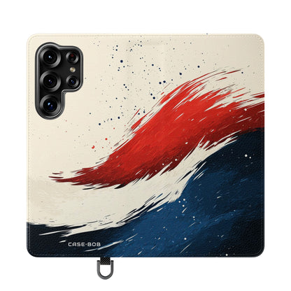 Crimson Sweep - Samsung S25 Ultra Case - Wallet