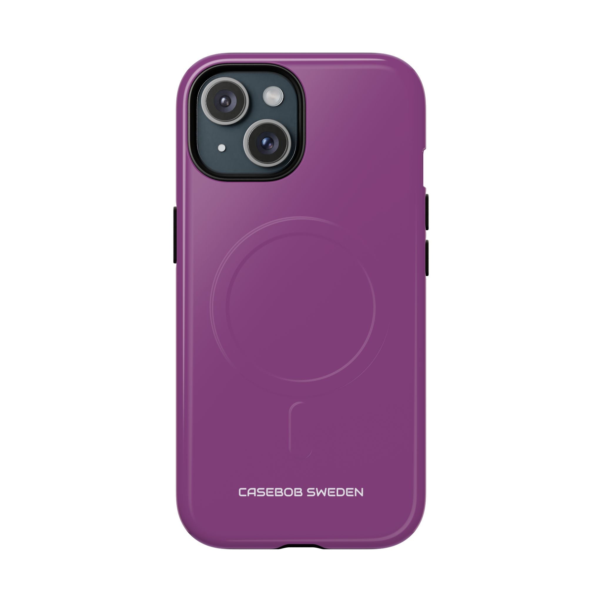 Plum Purple - Tough + MagSafe® iPhone 15 Phone Case