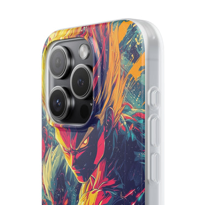 Yellow Fury iPhone 15 Pro Case - Soft