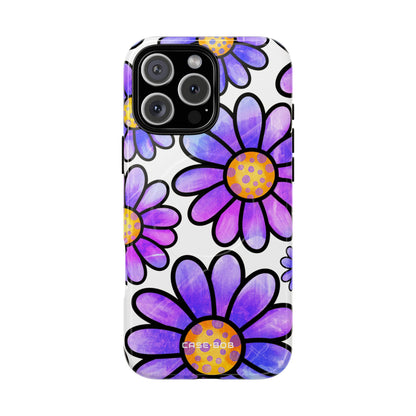 Polka Dot Blooms iPhone 16 Pro Max Case - Tough+