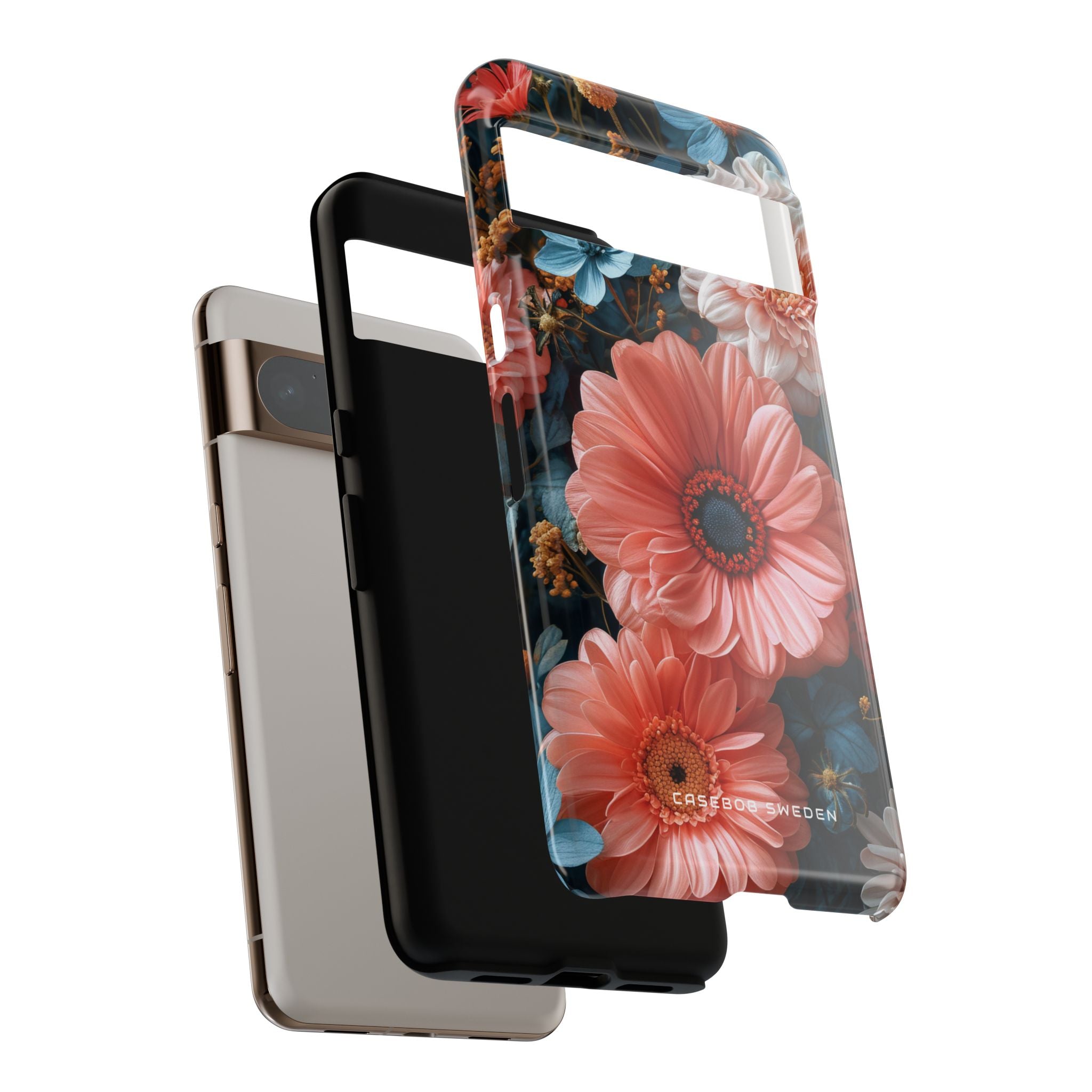 Surreal Floral Harmony Google Pixel 8 - Tough Phone Case