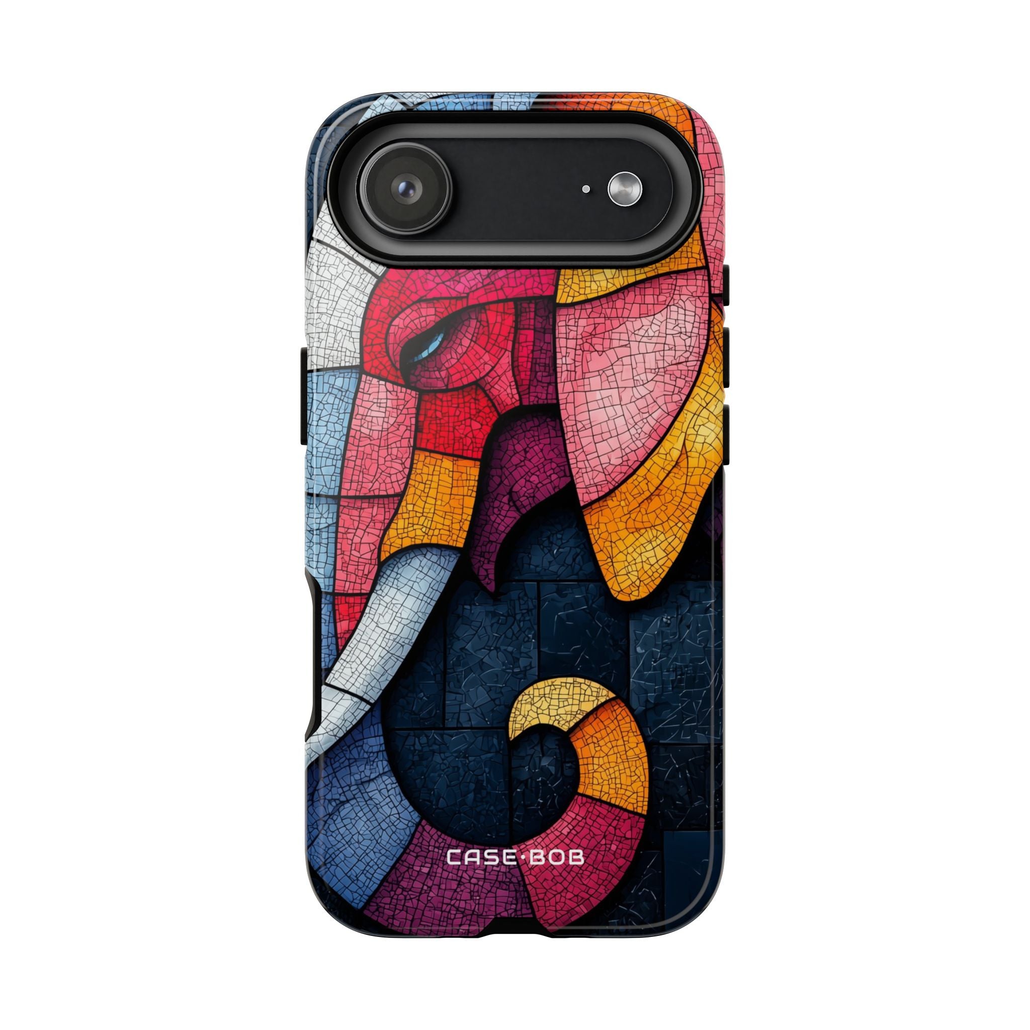 Elephant Mosaic iPhone 17 Air Case - Tough