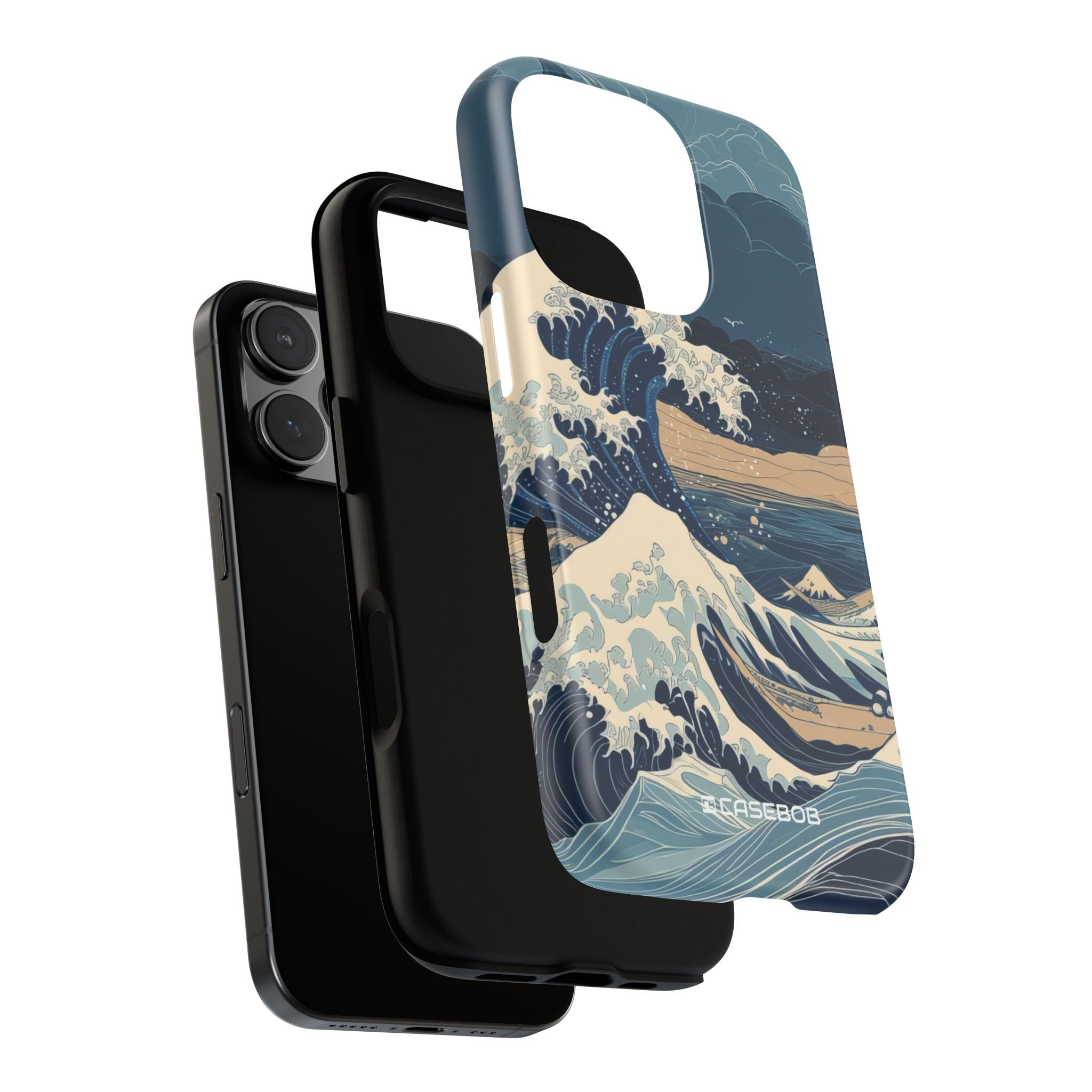 Ocean's Majesty: Ukiyo-e Waves - for iPhone 16