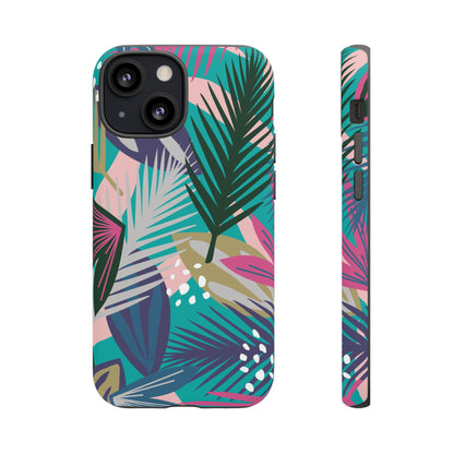 Tropical Leaf Loki - Protective Phone Case