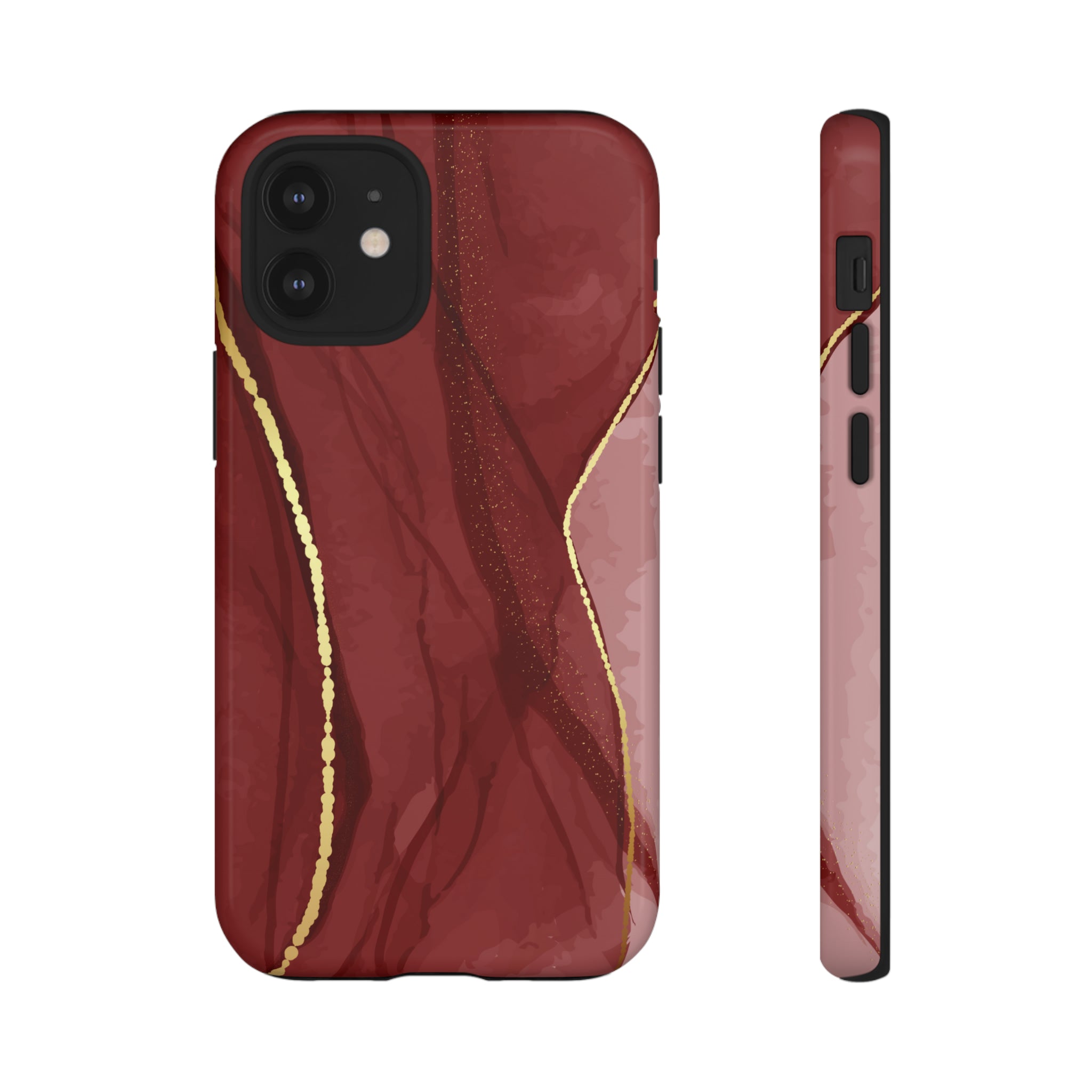 Dark Red - Protective Phone Case