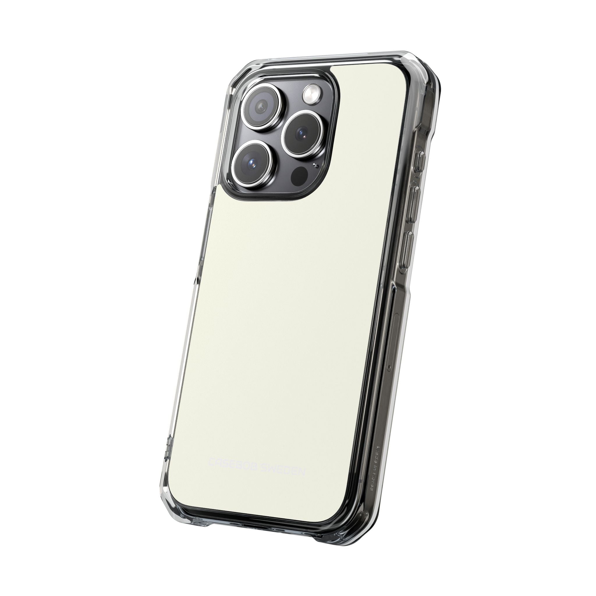 Ivory White - Clear Impact iPhone 15 Phone Case