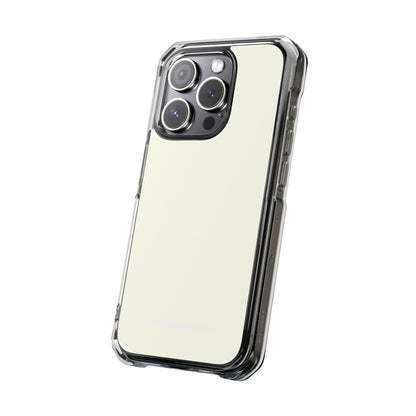 Ivory White - Clear Impact iPhone 15 Phone Case