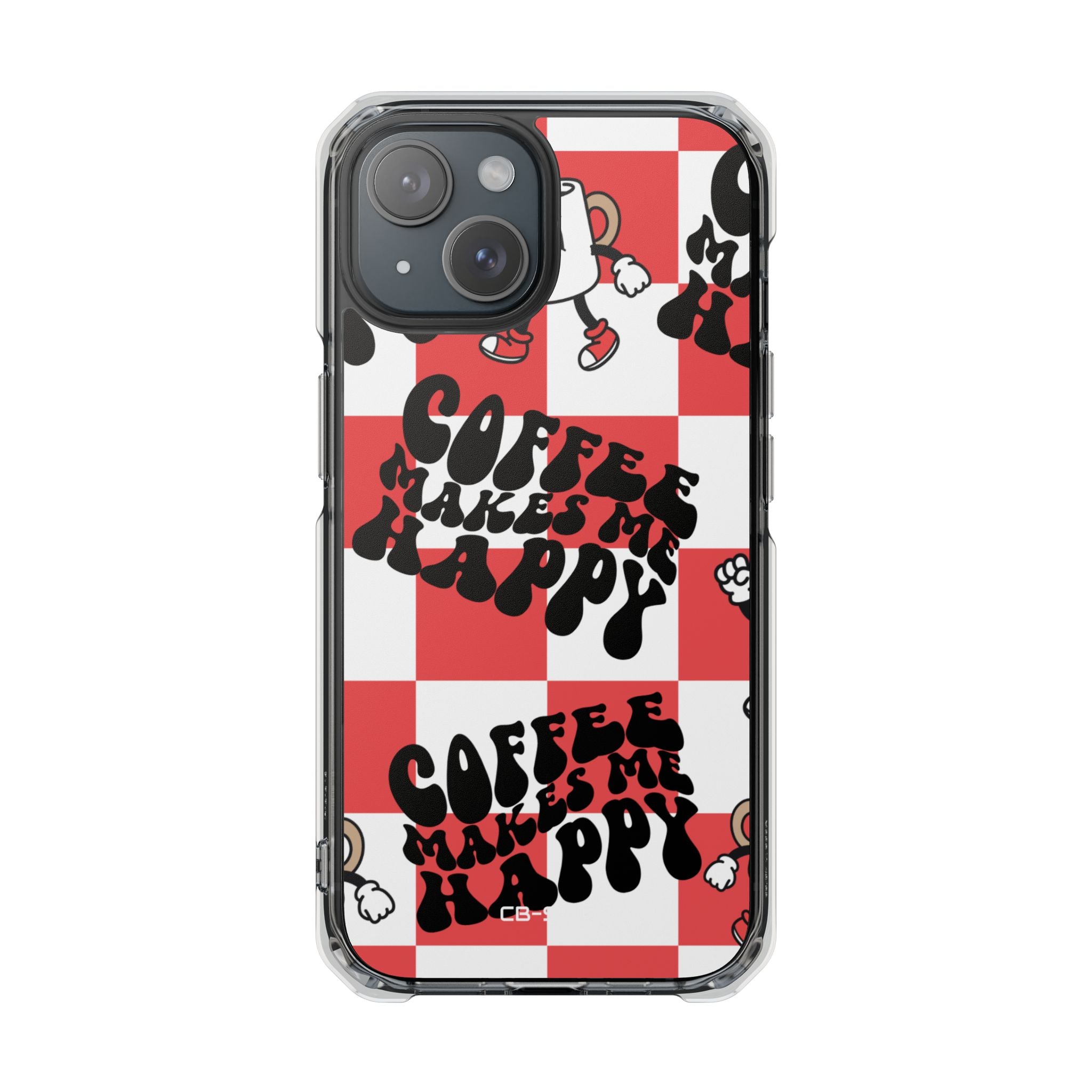 Joyful Coffee Celebration iPhone Case - Impact
