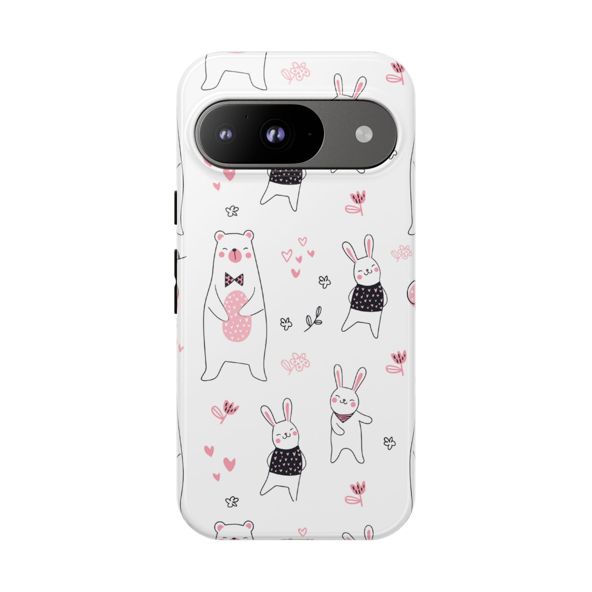 Bears Dance Playfully - Google Pixel Case