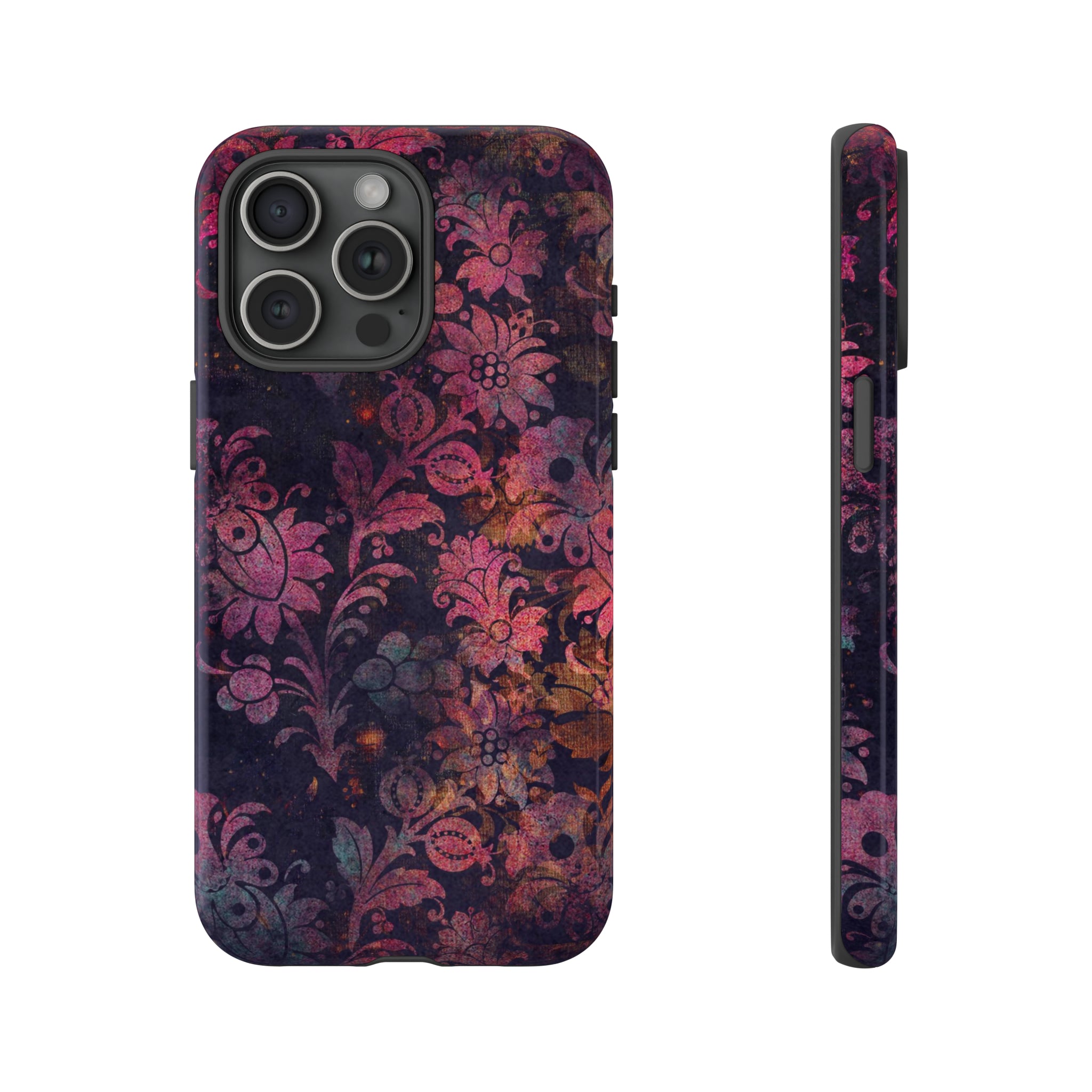 Grungepa Gothic Flower - Protective Phone Case