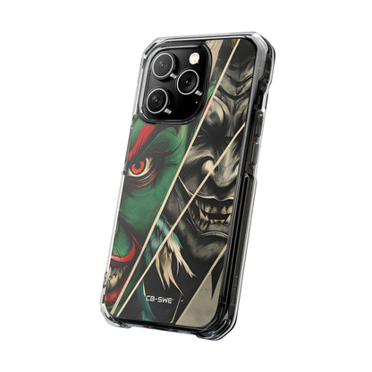 Demonic Panels Clash iPhone Case - Impact