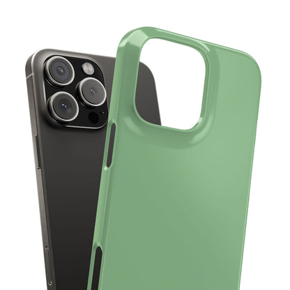 Dark Sea Green iPhone 16 - Slim Phone Case