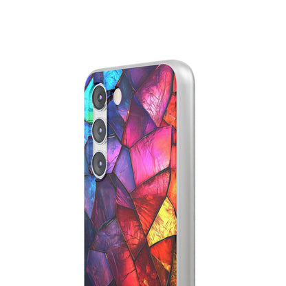 Cracked Prism Samsung S23 Case - Soft