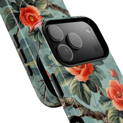 Coral Bloom iPhone 17 Pro Case - Tough+
