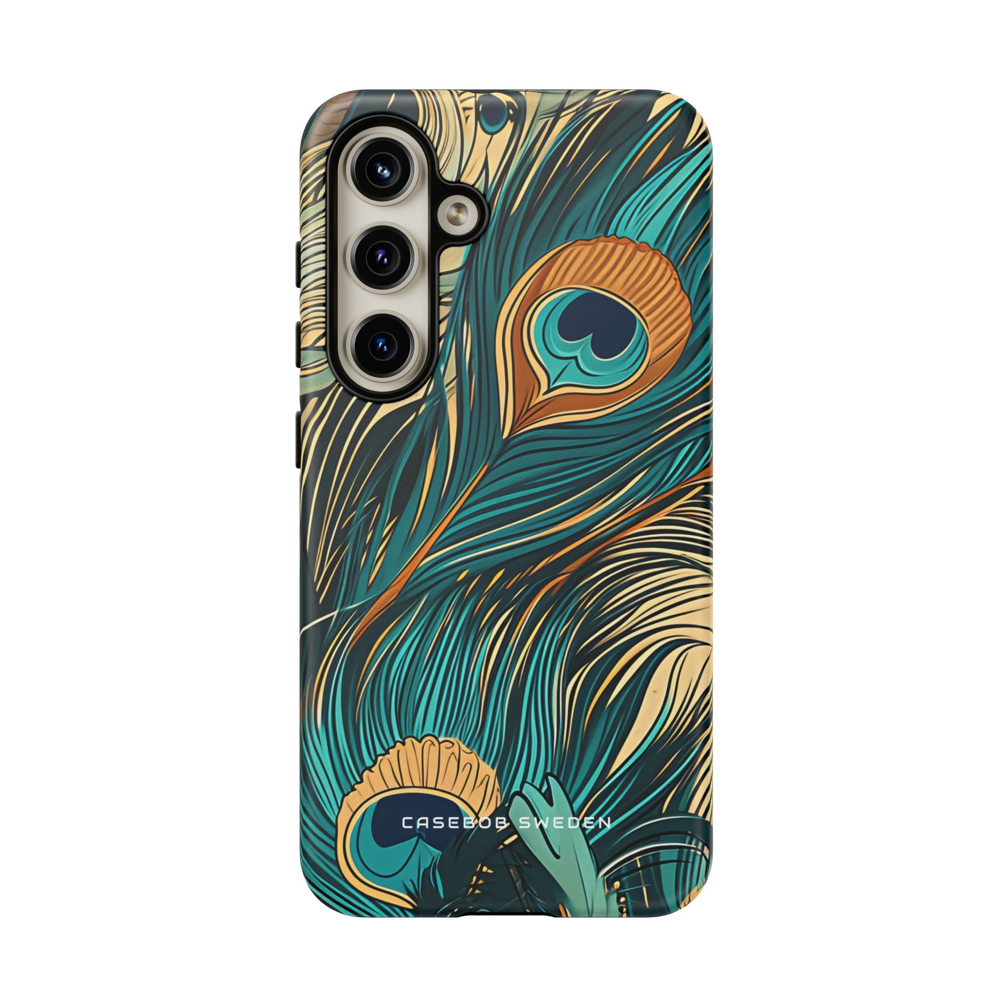 Art Nouveau Peacock Elegance Samsung S24 - Tough Phone Case