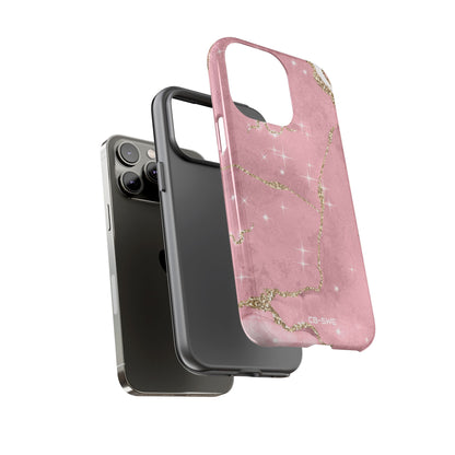 Pink Marble Luxe - iPhone Case
